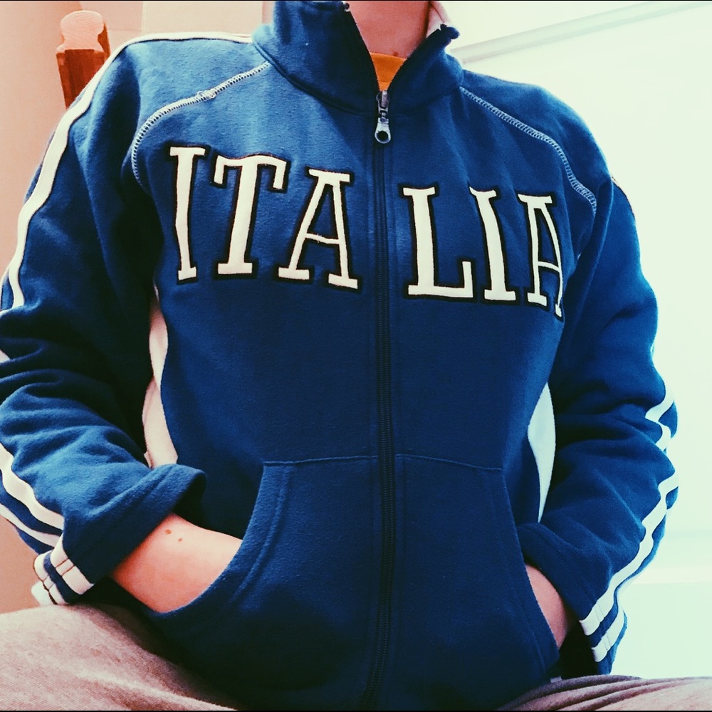 Zip Up Italia Sweatshirt